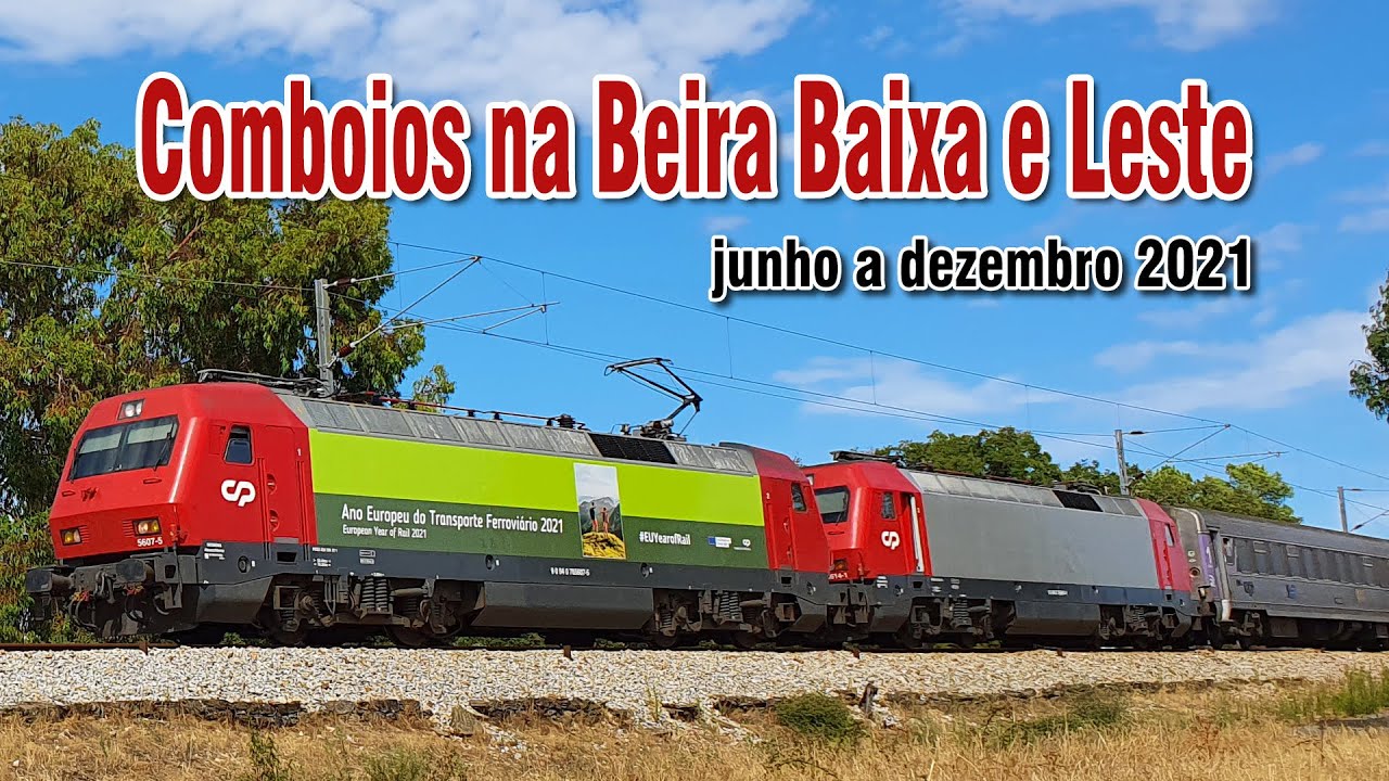 Comboios nas linhas da Beira Baixa e Leste