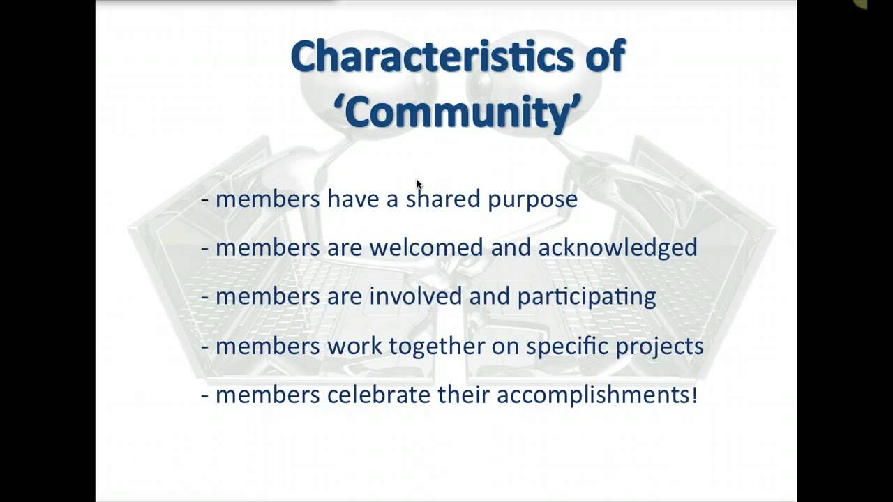 Building Community in the Online Classroom