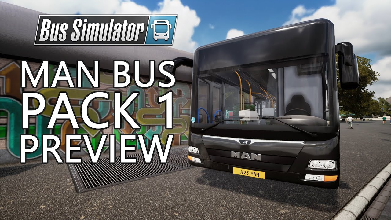Bus Simulator MAN Bus Pack 1 Preview