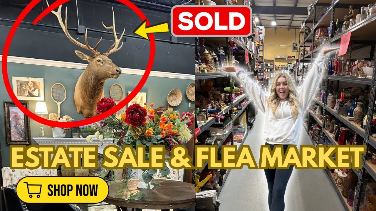 Estate Sale, Flea Market & Facebook Marketplace → Our Big Replacement Find! 