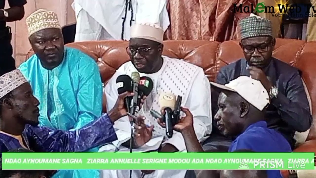 AYNOUMANE : Le Message de Cohésion de Sergine Mansour NDAO Résonne lors de la Ziarra Annuelle