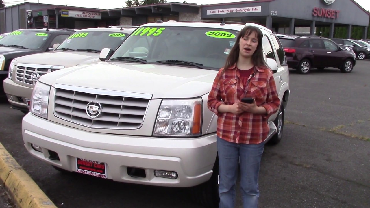 2005 Cadillac Escalade (Stock #97720) at Sunset Cars of Auburn