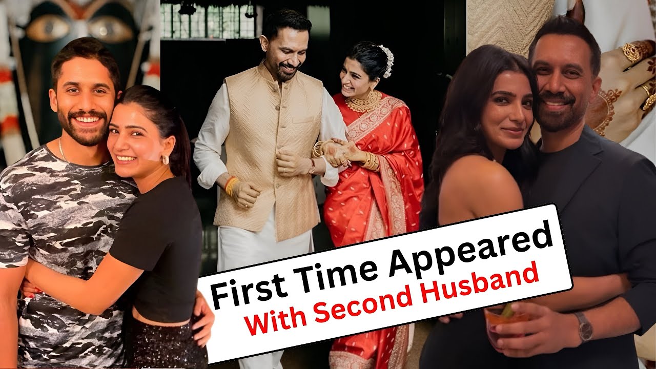 Samantha Ruth Prabhu First time Appeared with Second husband after wedding 