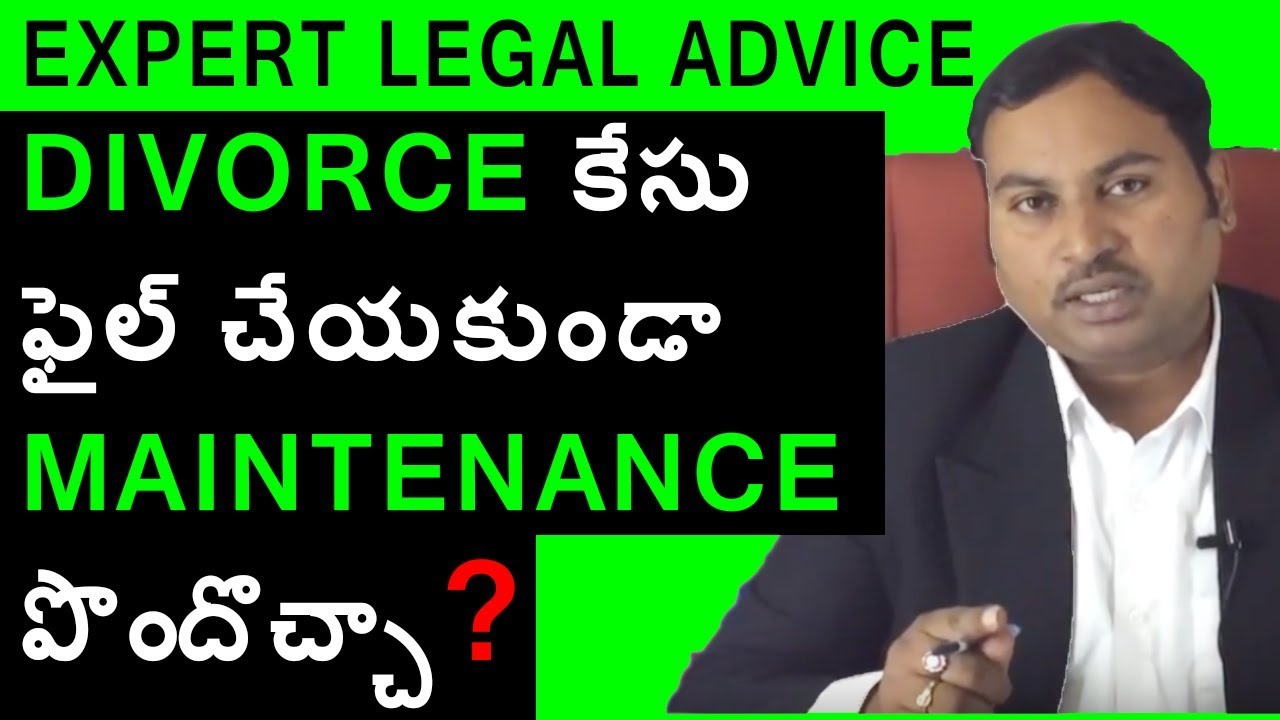 In India Can A Wife Claim Maintenance Without Filing For Divorce | Law Media