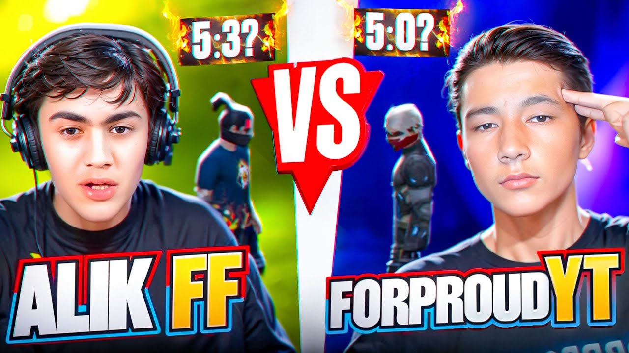 Alik FF Shook Bo'lib Qoldi.. 😳🤯 // Alik FF vs Forproud Yt🔥🖥️