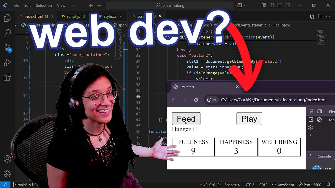 Can I make a game with JS, HTML, and CSS?