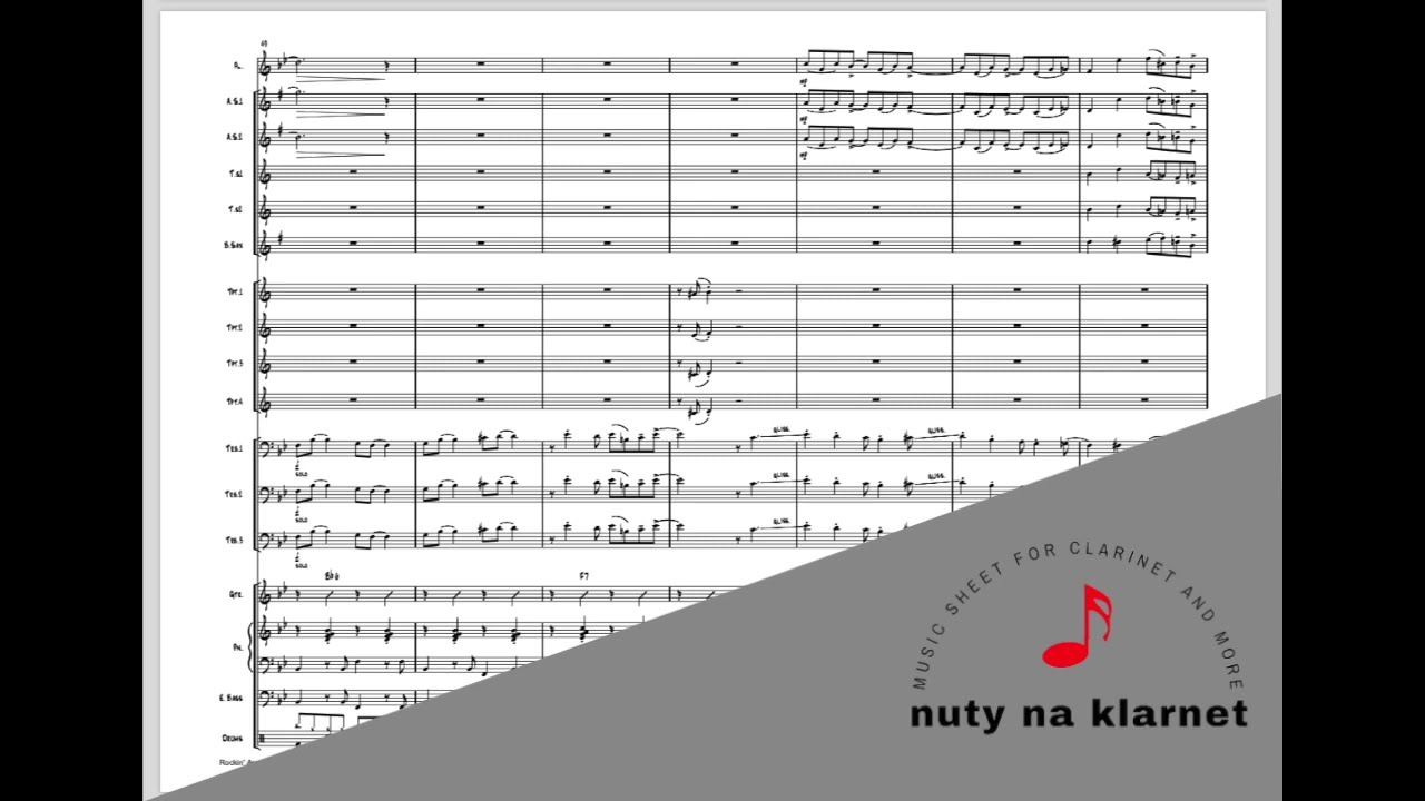 Rockin' Around The Christms Tree by Johnny Marks - [Jazz Ensemble] - Sheet Music
