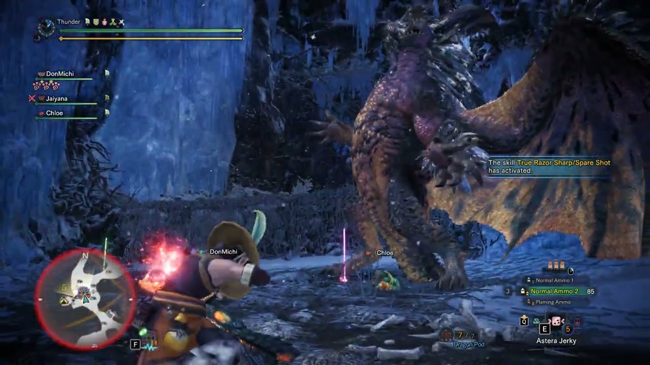 MHW Iceborne - Gameplay 152 - Tempered Ruiner Nergigante Multiplayer