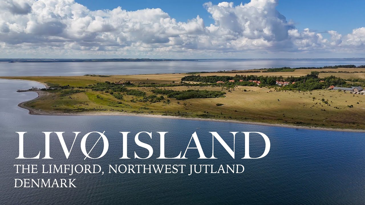 Liv&oslash; nad Limfjordem &ndash; DANIA 4K &ndash; Duńskie wyspy i piękne widoki &ndash; Natura w Danii