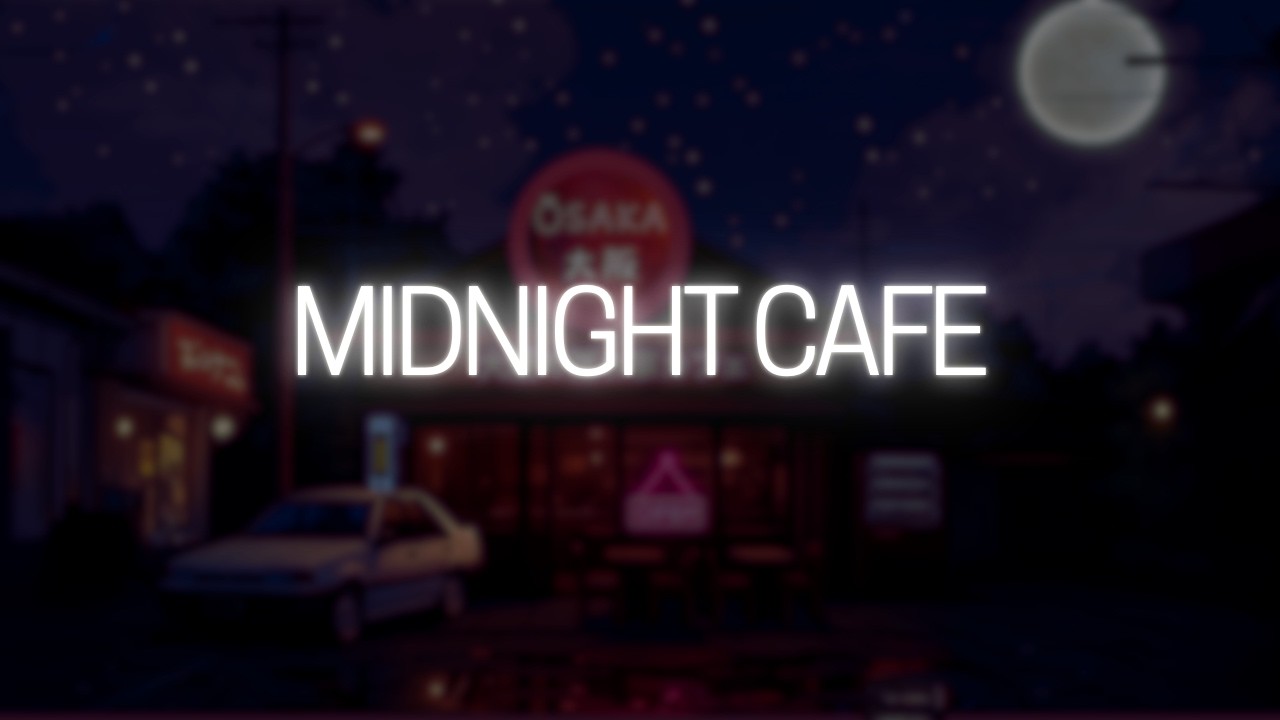Midnight Osaka Café ☕ Japanese Midwest Emo / Post-Rock Lofi for Study & Relax