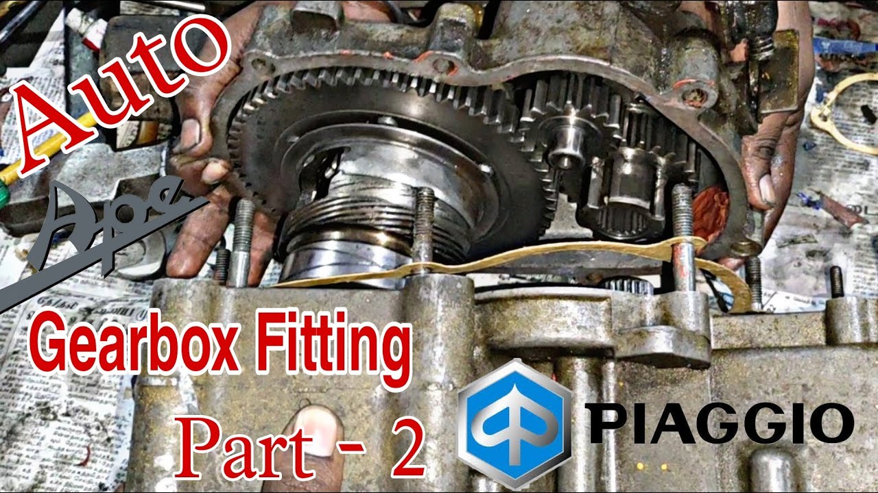 Ape Auto Gear Box Complete Fitting Part - 2