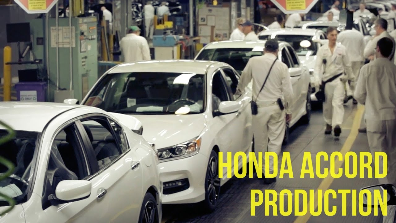 Honda Accord Production - Marysville Auto Plant