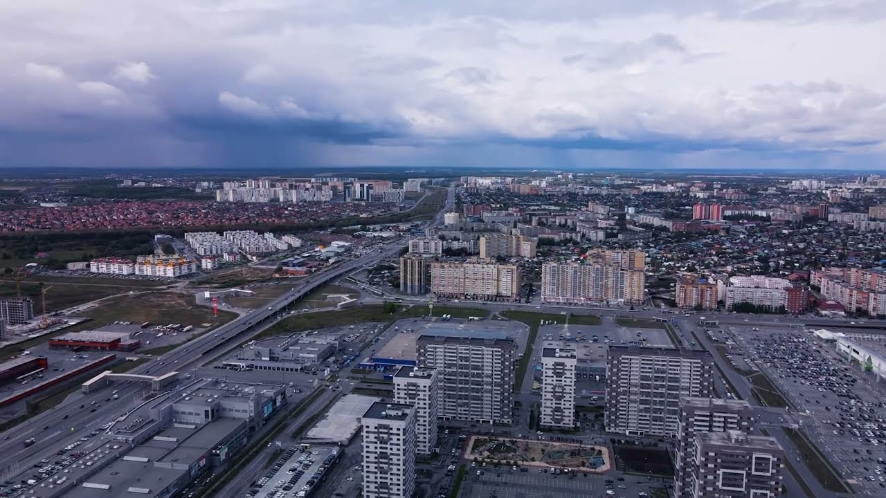4к l Пролет над Тюменью l PolarPro DJI Mavic Air 2 ND8/PL ND16/PL ND32/PL