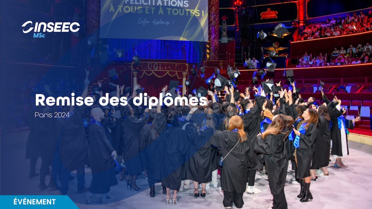 RDD MSc Paris Graduation Ceremony Cirque d'Hiver 2024