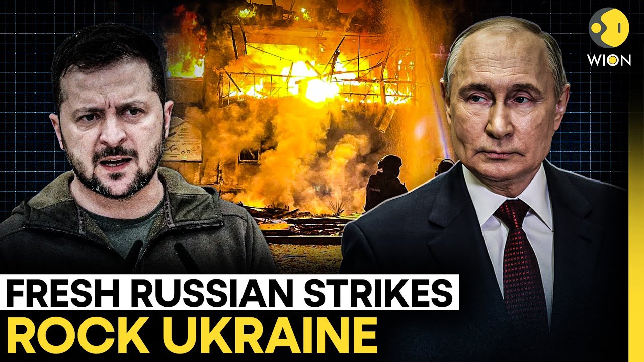 Russia-Ukraine Attack LIVE: Fresh Russian Strikes Rock Ukraine | WION LIVE