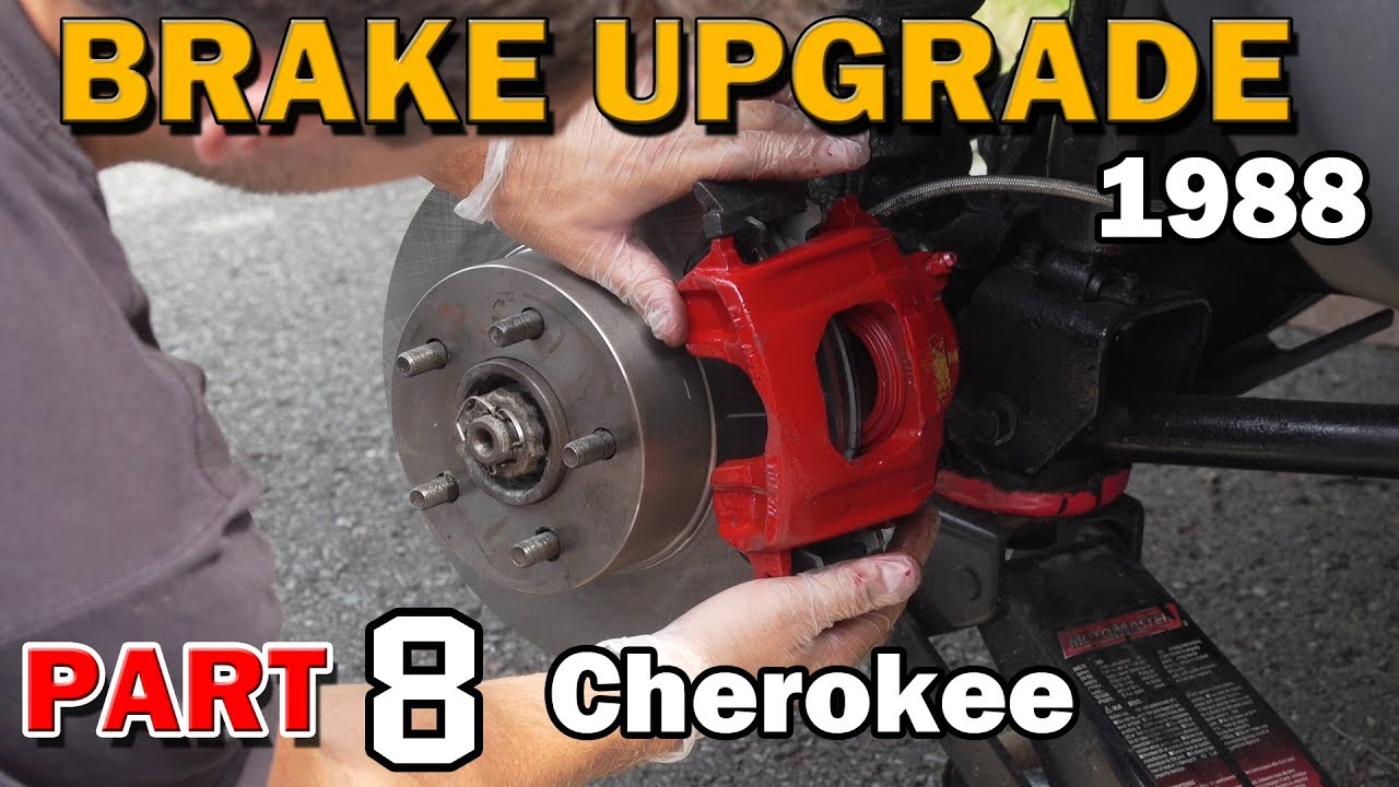 Brake System Upgrade Booster Discs Calipers Master Cylinder | Jeep XJ Cherokee Restoration | Part 8