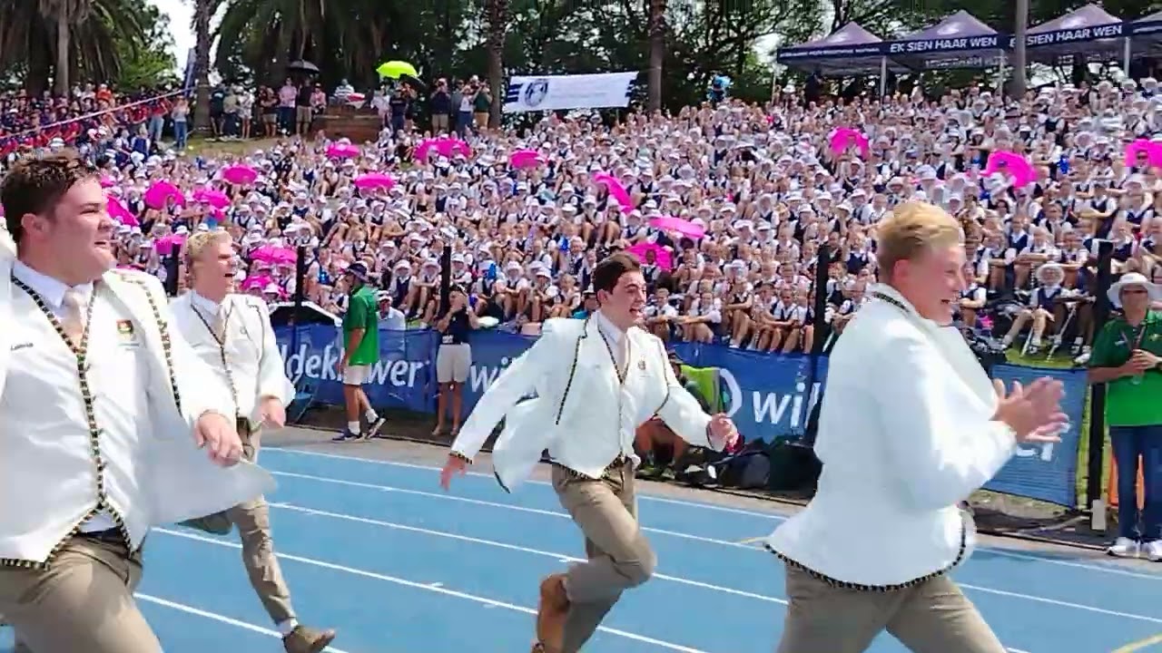 Pretoria A-bond Atletiek Interhoër 2025.  Aankoms van Affies se rasieleiers.