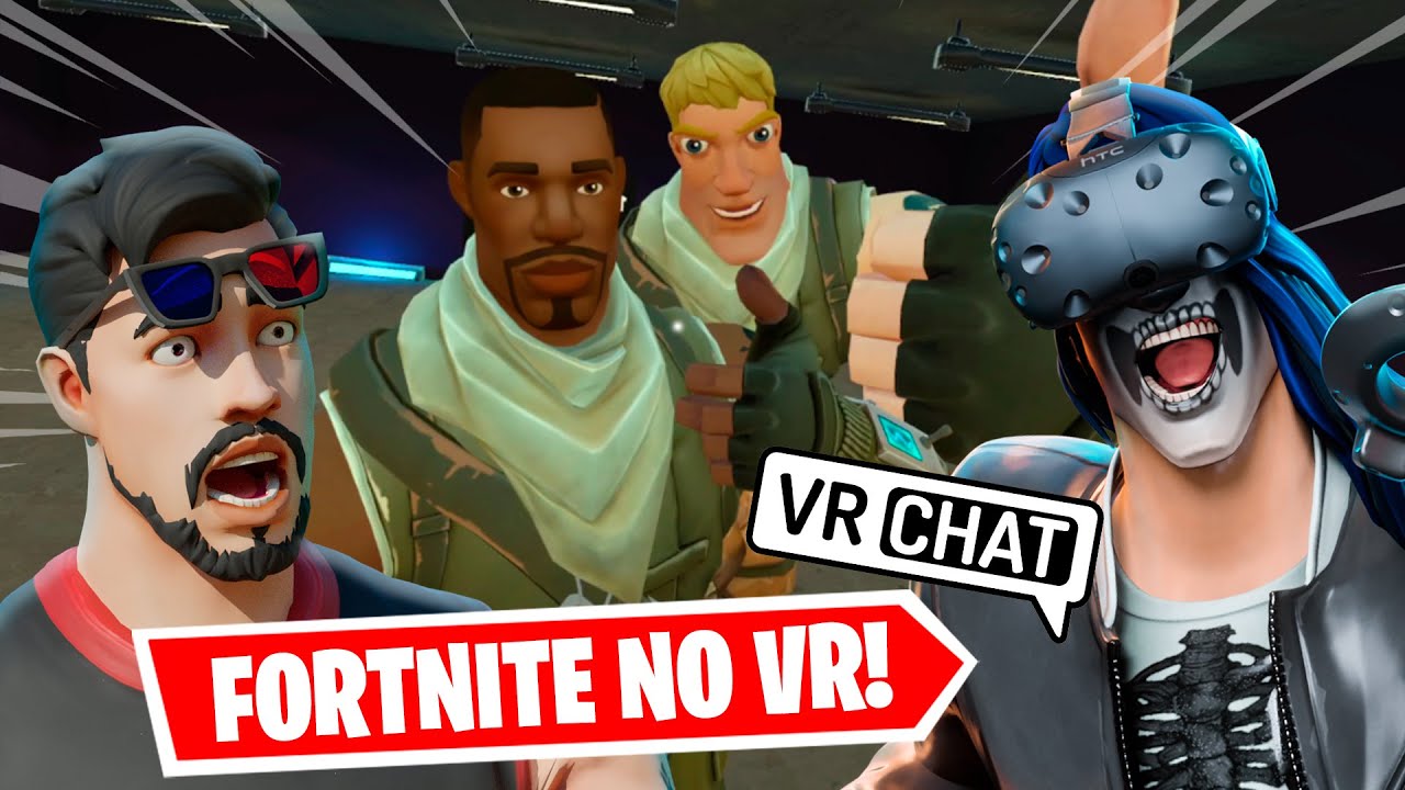 FORTNITE EM REALIDADE VIRTUAL?! - VRChat