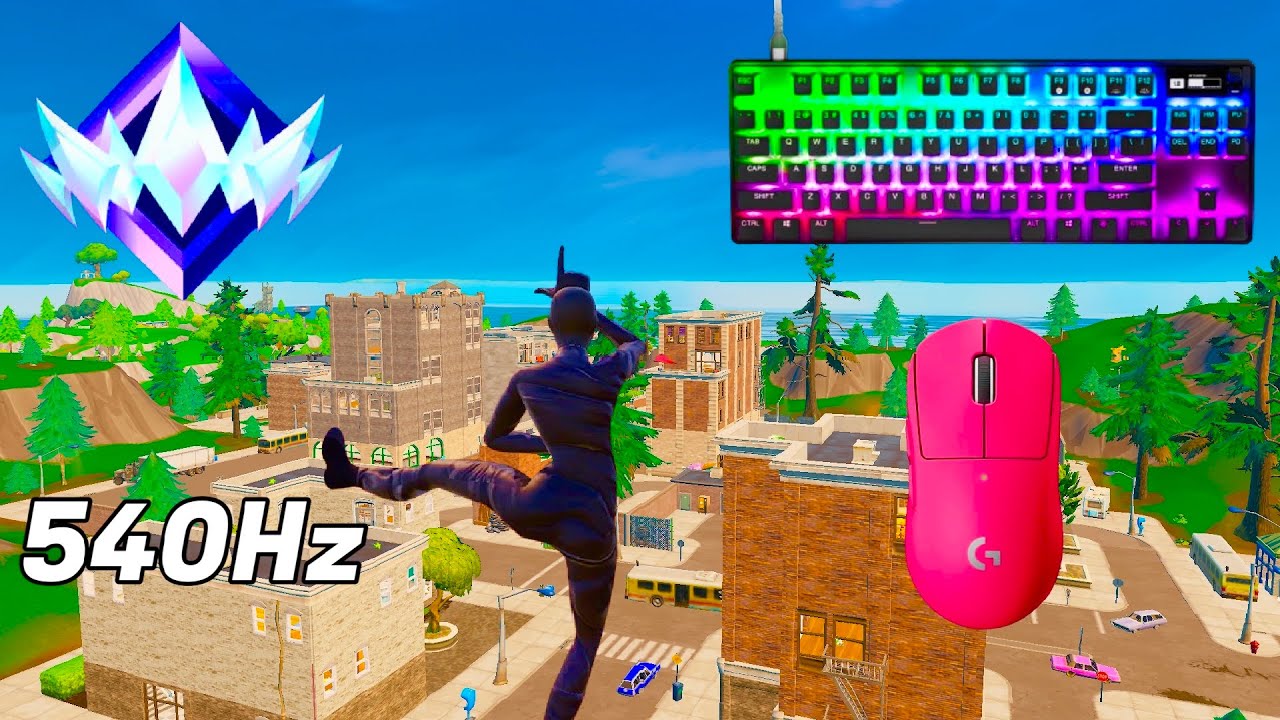 SteelSeries Apex Pro TKL ASMR 😴 Fortnite OG Ranked Reload 🏆 Satisfying Keyboard Fortnite 360 FPS 4K