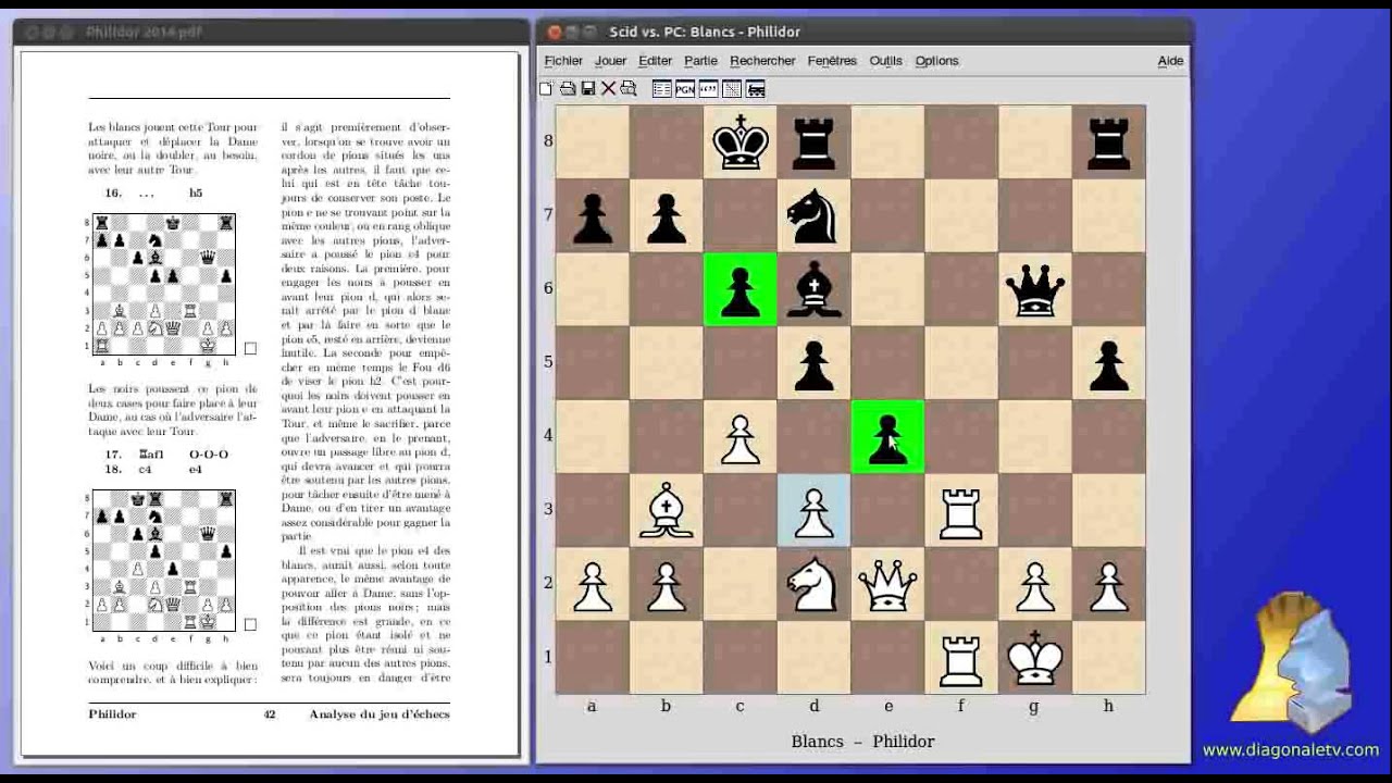 Philidor, l'analyse du jeu d'&eacute;checs par St&eacute;phane Laborde