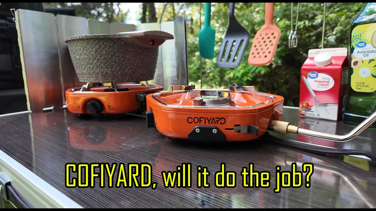 Cofiyard Camp Stove Demo | Best camp stove? #food