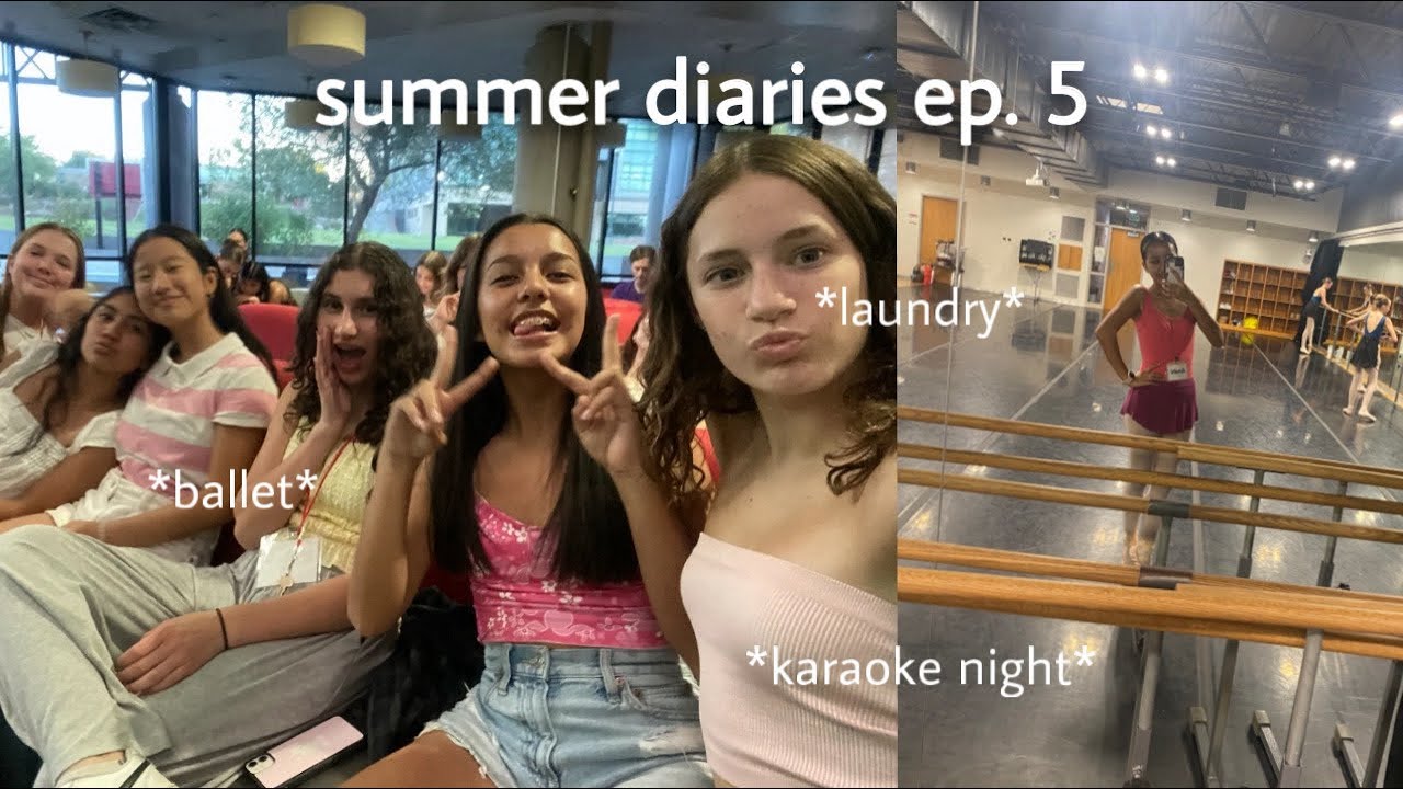 summer diaries ep. 5 | ballet summer intensive DAY IN MY LIFE 🍉