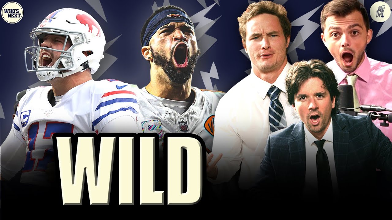 WILD CARD WEEKEND! Bears SHOCK Packers, Josh Allen is SUPERMAN, Stafford, Maye & Stroud keep DANCIN’