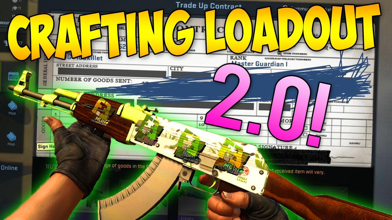 CS GO - Crafting McSkillet Loadout 2.0! #1 Poseidon, Knight, & Hydroponic!