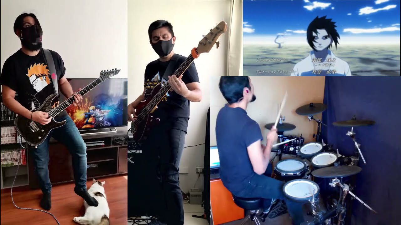 Naruto shippuden OP2 [Distance - Long Shot Party Cover]