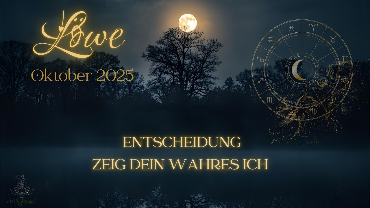 L&ouml;we ♌️ Oktober 2025 ✨ &bull; Tarot & Orakel &bull;