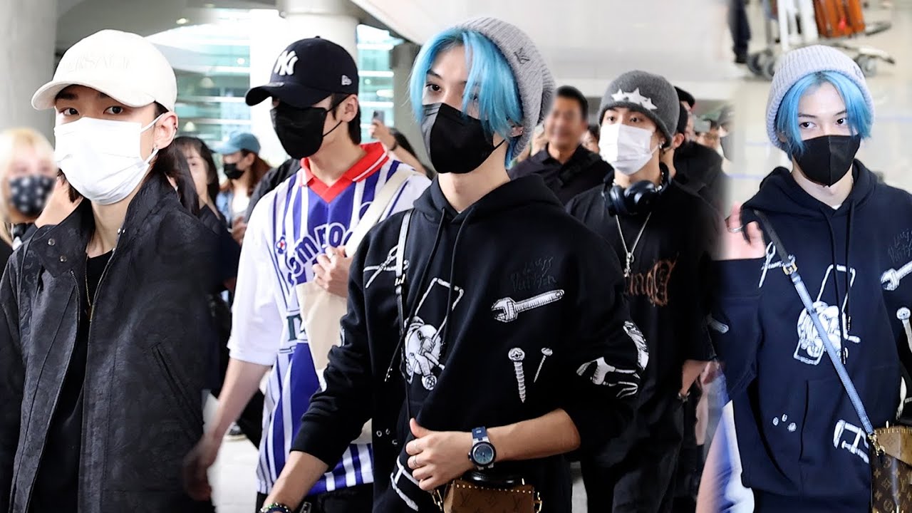 230723 스트레이키즈(Stray Kids) 입국 Airport Arrival 직캠 | Lollapalooza Paris | 인천공항