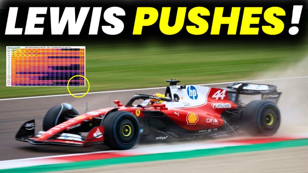Lewis Hamilton’s Data SURPRISES Vasseur & Leclerc After the Fastest Time of the Day
