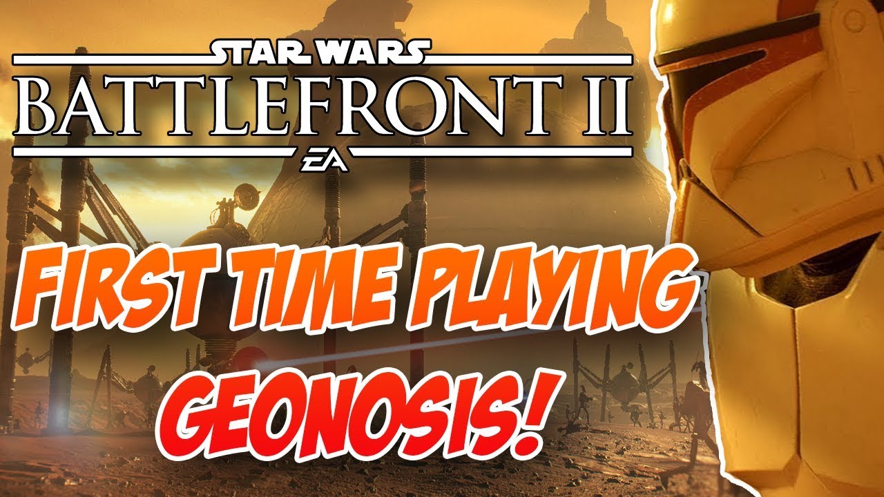 First Time on GEONOSIS!! 😍- Star Wars Battlefront 2