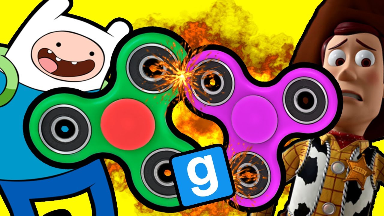 BATTAGLIA tra FIDGET SPINNER! (Gmod ITA Olimpiadi Funny Moments) w/Pasta