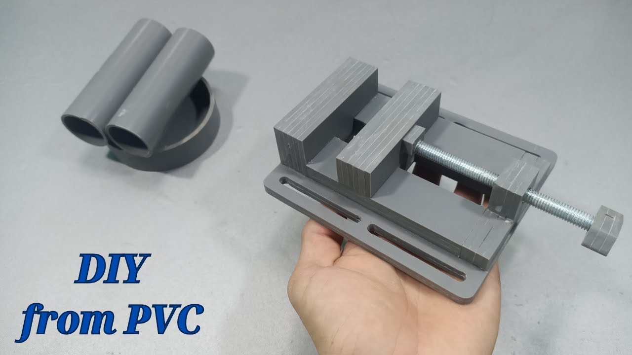 Homemade A Vise From PVC Pipe| Ideas And Creative from PVC.