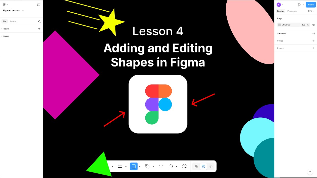Lesson 4 - Adding and Editing Shapes in Figma