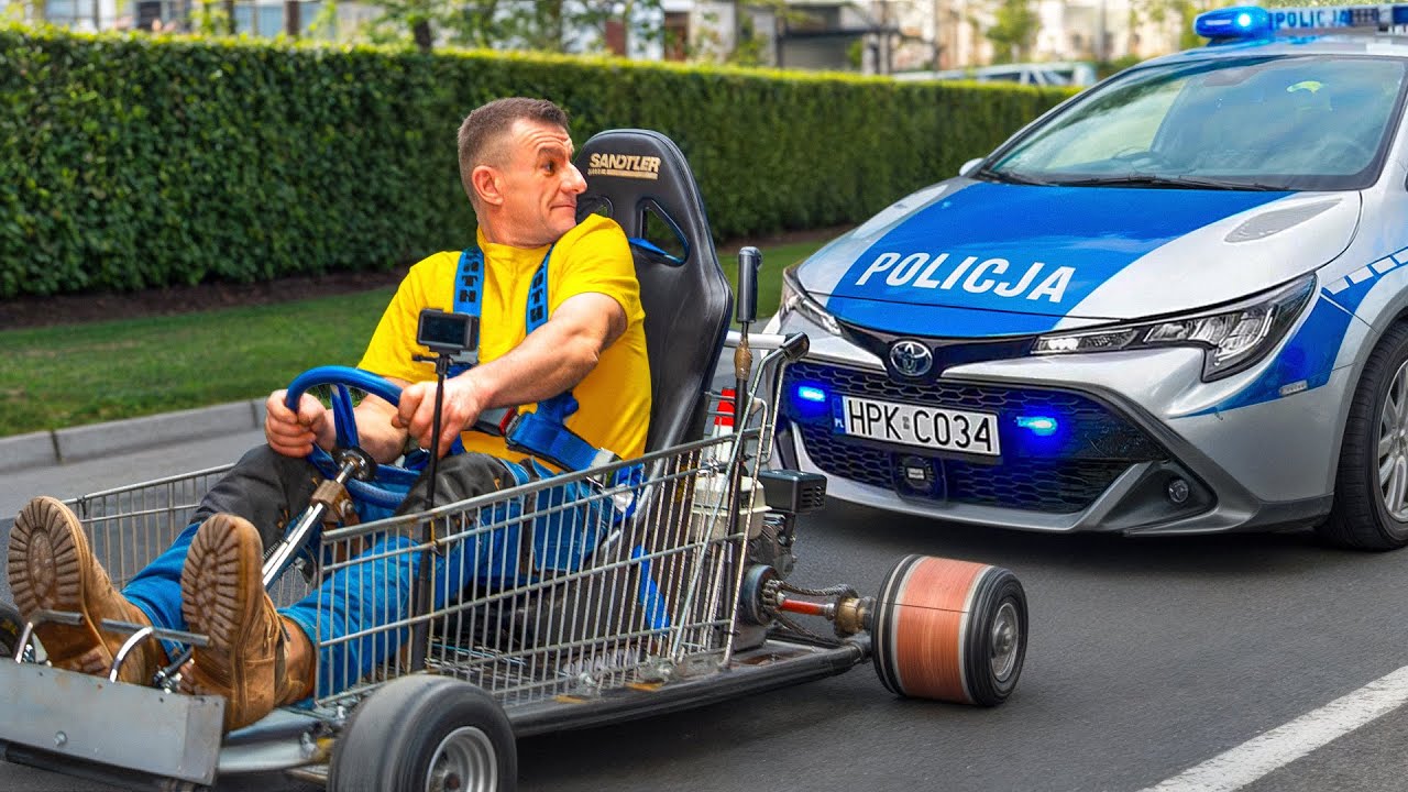 Testuje Najszybszy WÓZEK SKLEPOWY w POLSCE!