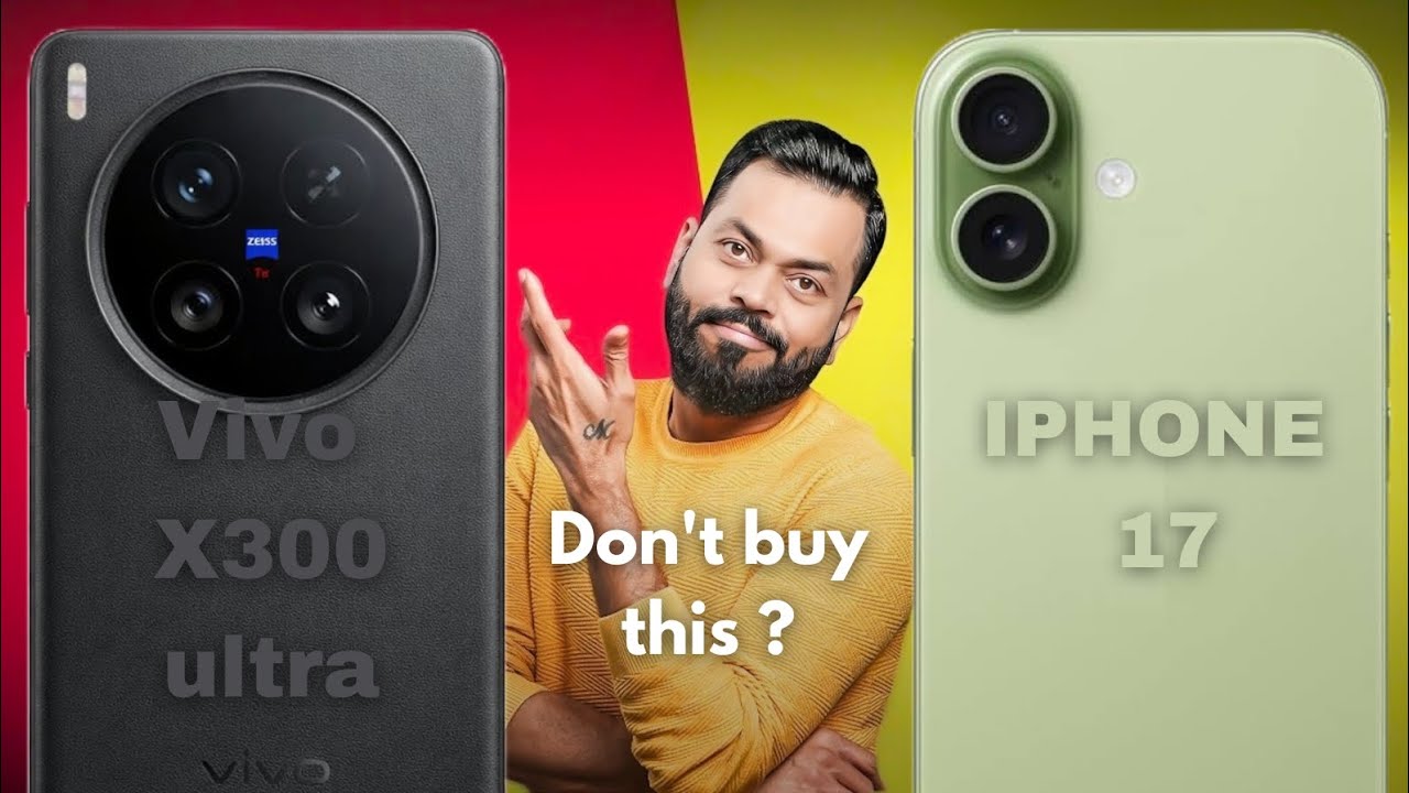 Vivo X300 Ultra vs iPhone 17 🔥 Ultimate Camera, Performance, Battery & Display Comparison 2026!