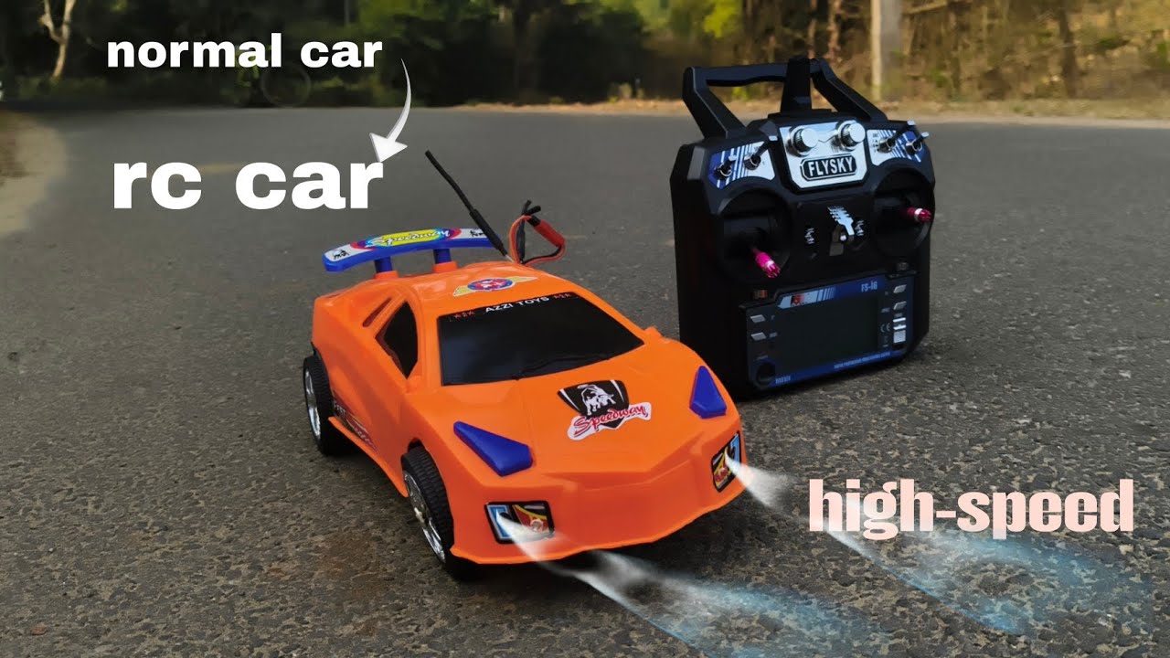 How to make rc car from normal car || normal car Upgrade 