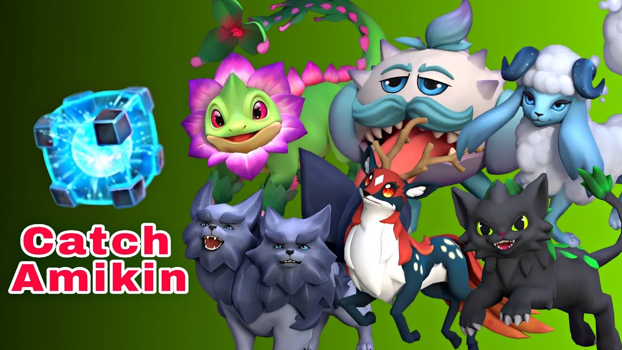 6 amikin capture in 2nd evolution.