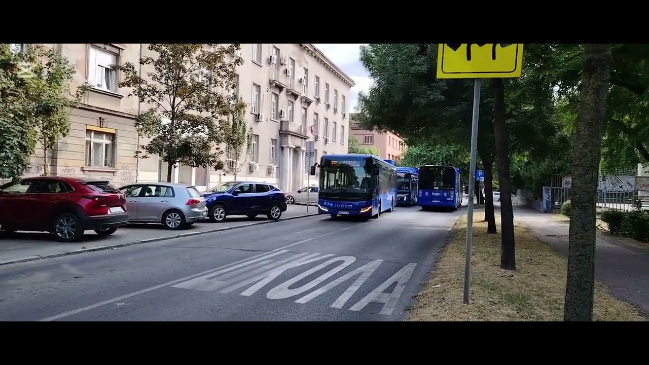 Plavi autobusi sve vise na ulicama beograda