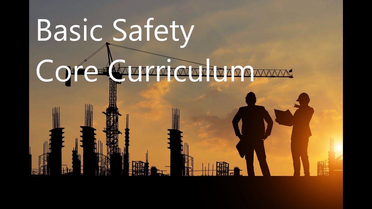 Basic Safety Lecture - NCCER Core Curriculum