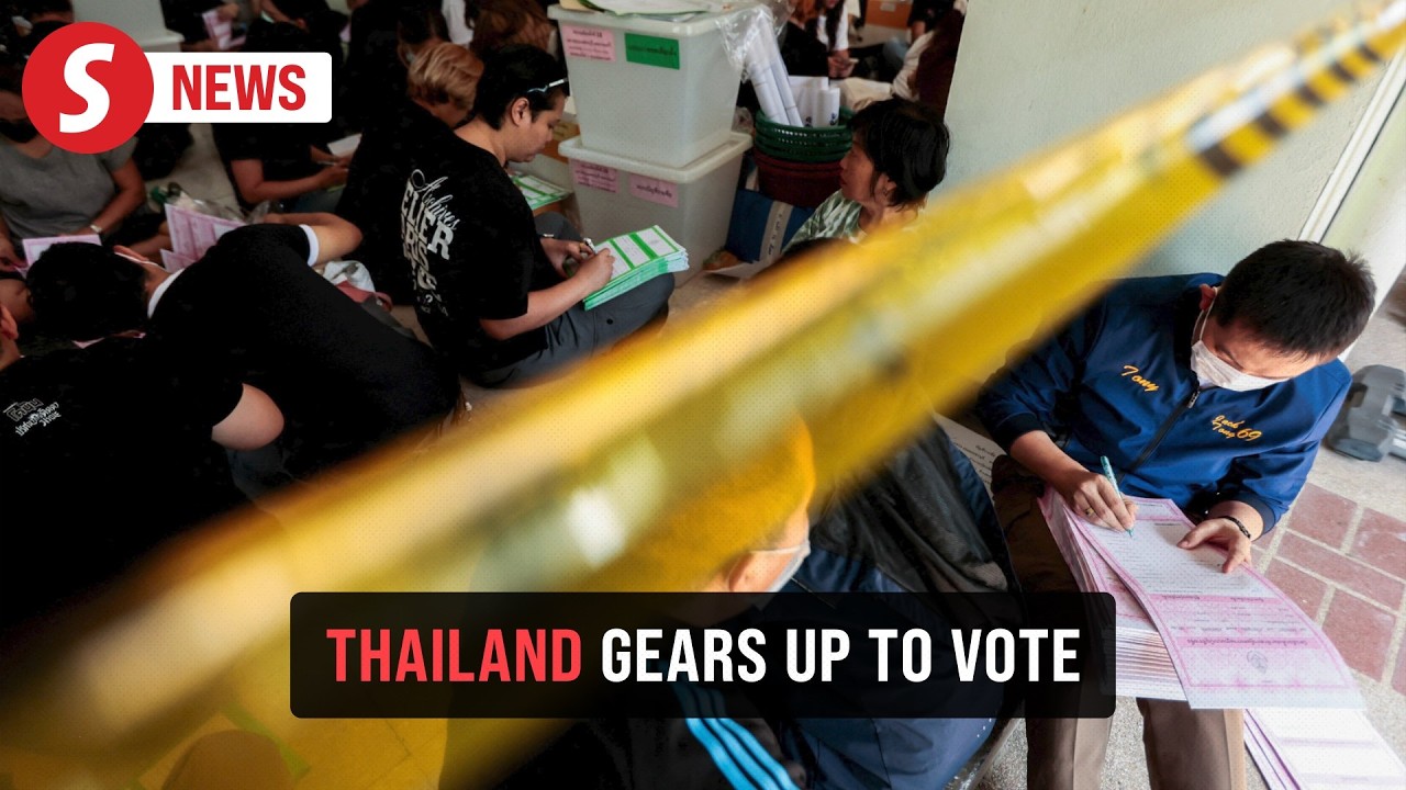 Thailand readies ballot boxes for Sunday election and referendum