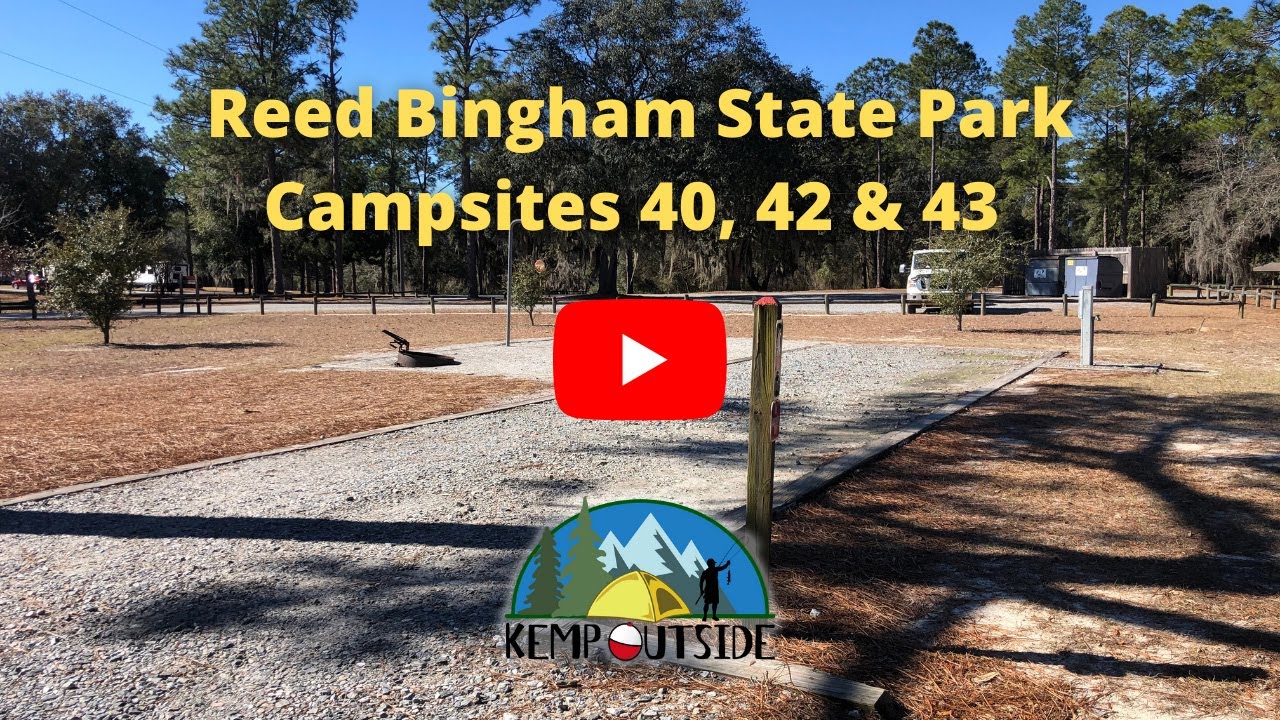 Reed Bingham State Park Campsites 40, 42 & 43 | Camping in Georgia | Campsite Reviews