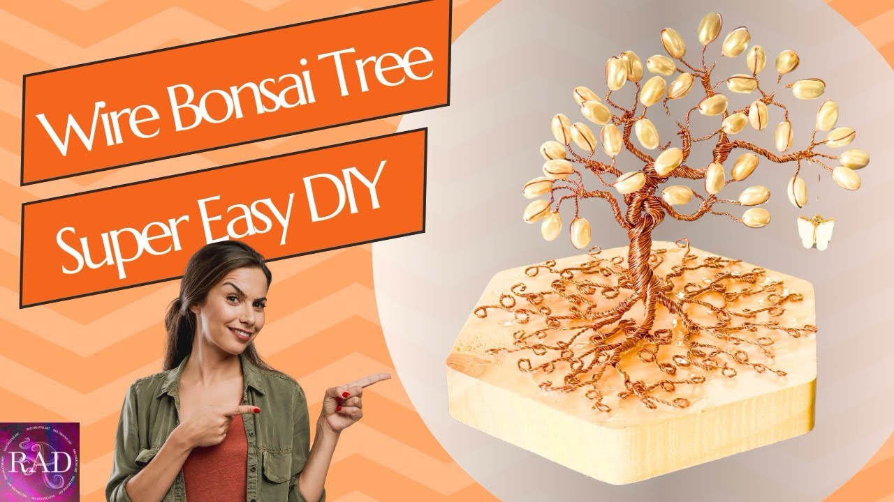 Make a Wire and Beaded Bonsai, using my Simple Technique