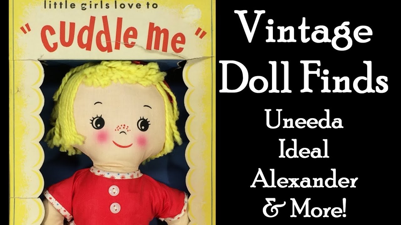Vintage Doll Finds - Uneeda, Alexander, Ideal & More