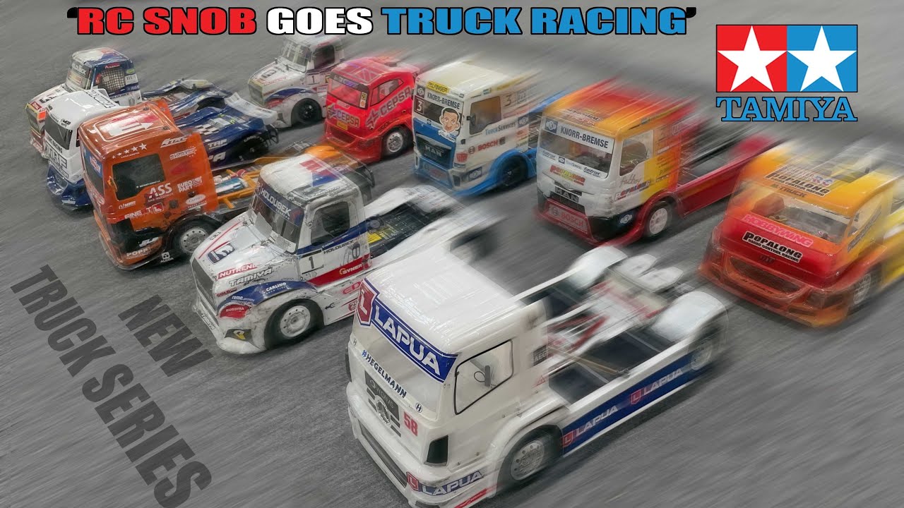 RC SNOB FINALLY TRIES TAMIYA TRUCK RACING