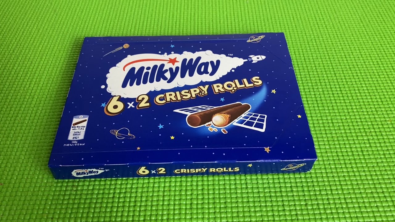 Milky Way Crispy Rolls Unboxing | Milky Way Unboxing | Satisfying Video ASMR #milkyway