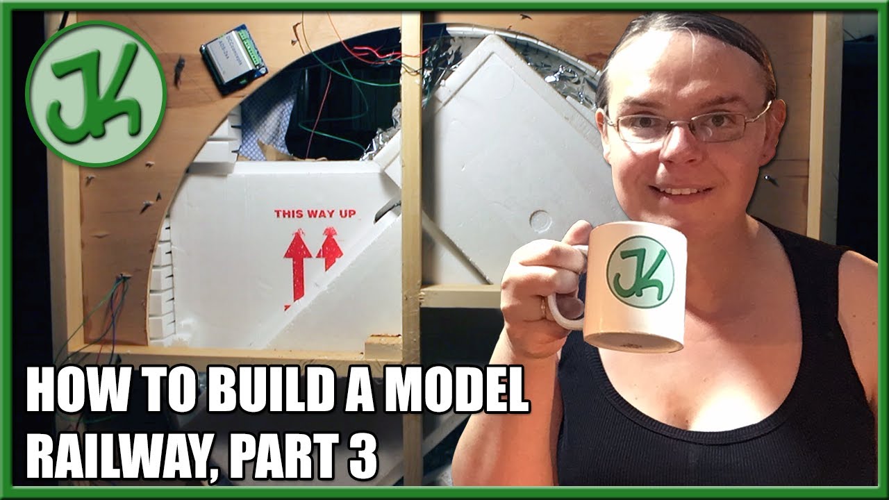 How to Build a Model Railway, part 3: Track Laying and Surface Layer