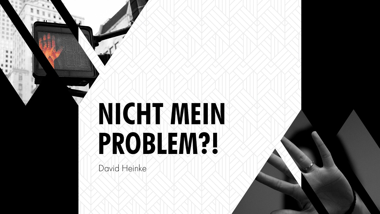 NICHT MEIN PROBLEM?! // Gottesdienst mit David Heinke (22.02.2026)